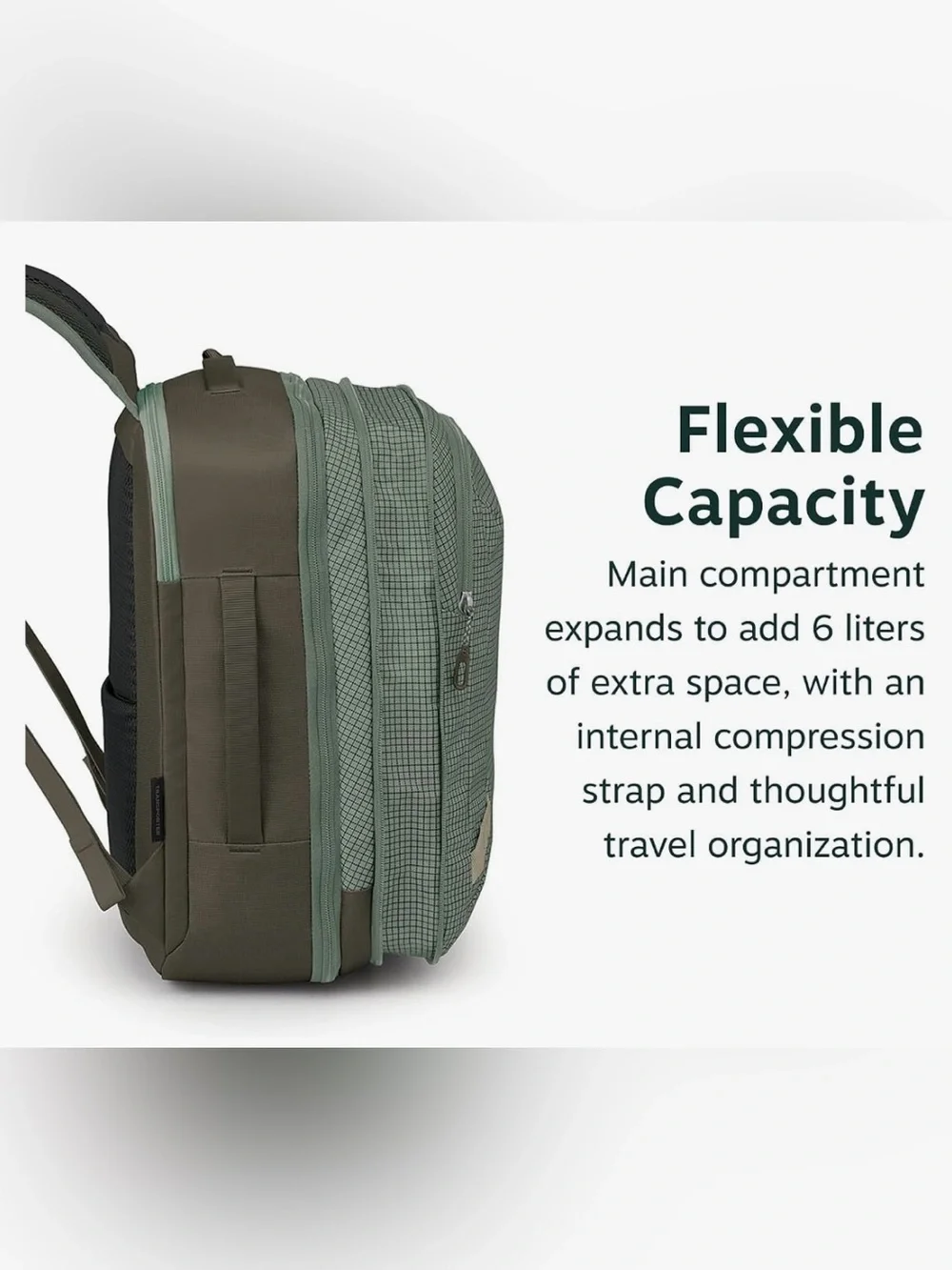New Osprey Transporter 26+6 Travel Pack pine leaf Green travel backpack carry on